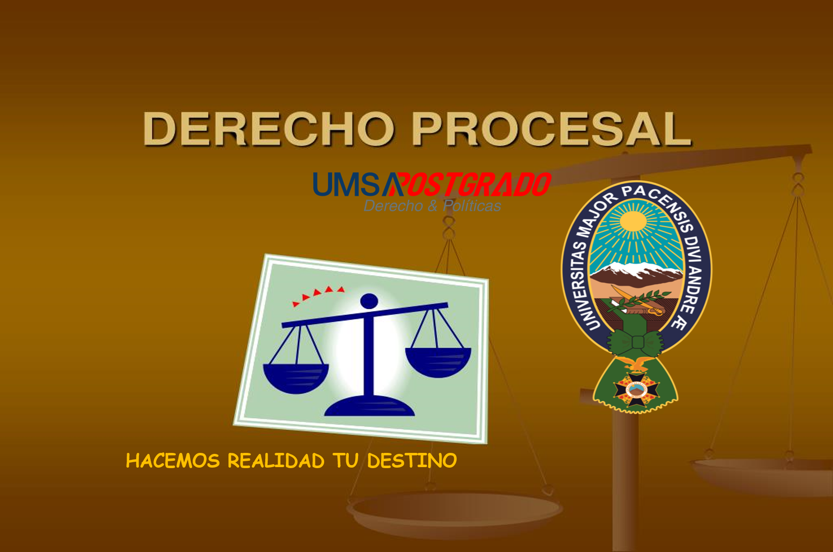 Portada de Derecho Procesal I
